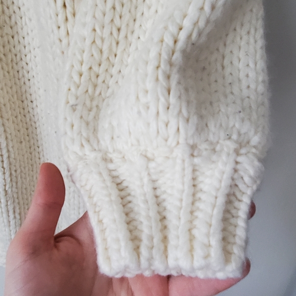 Honey Punch Cream Knit Cardigan - Picture 10 of 13